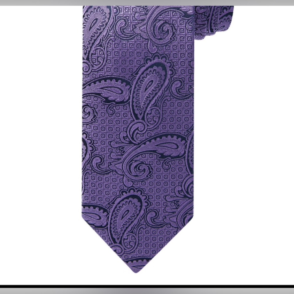 Jos A Bank Paisley and Medallion Tie